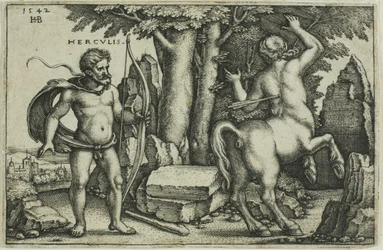 Herkules a Nessus