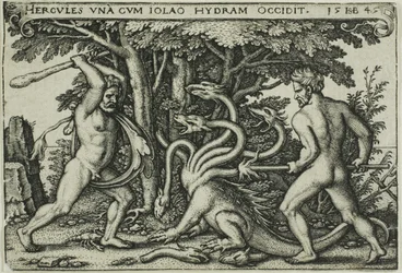 Hercules a Hydra, z The Labors of Hercules