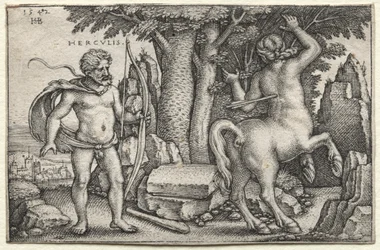 Herkules a Nessus
