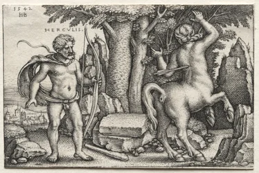 Herkules a Nessus