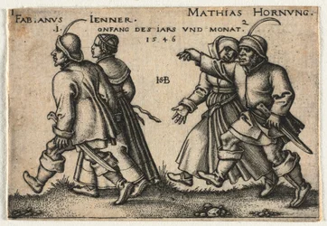 Selská svatba aneb Dvanáct měsíců, 1546.