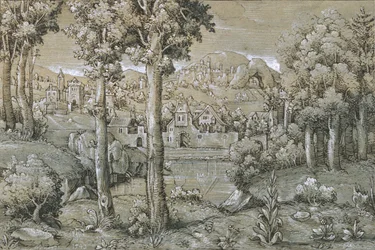 Imaginární krajina, 1543.