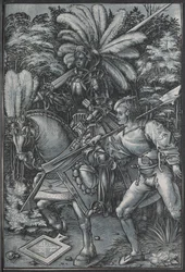 Rytíř a Lansquenet, c. 1512.