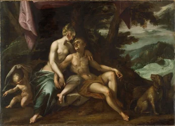 Venuše a Adonis
