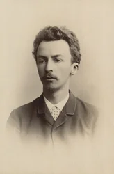 Portrét Vilhelma Hammershøi 1864-1916, 1889.
