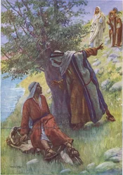 Povolání Nathaniela, ilustrace ze série Pictures That Teach The Crown Series, 1920