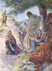 Víra Marthy, ilustrace ze série Pictures That Teach The Crown Series, 1920
