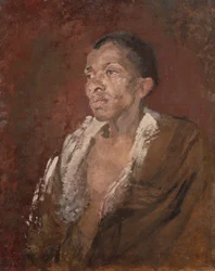 Studie černého muže, kolem 1905