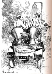 Tipy pro motoristy za horkého počasí, 1906