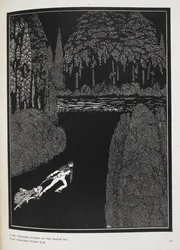 Na jeho namáhavé cestě k vodě se s ním jeho obavy zdvojnásobily. Ilustrace k příběhu 