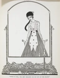 "Abych řekl pravdu, tato nová ozdoba nepodtrhla její krásu." Ilustrace k příběhu, 