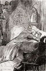 Ilustrace pro Charlese Dickense The Old Curiosity Shop