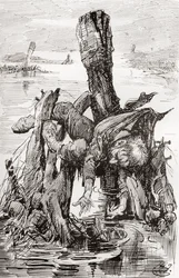 Ilustrace pro Charlese Dickense The Old Curiosity Shop