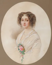 Portrét Alexandry Michajlovny Cheliščevové 1816-1913, 1851
