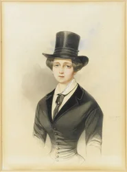 Portrét velkovévodkyně Kateřiny Michajlovny z Ruska 1827-1894, 1847