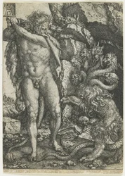 Herkules ničí lernajskou hydru, 1550