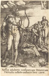 Hercules zabíjející Nessuse
