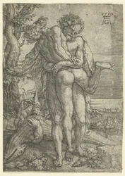 Herkules bojuje s říčním bohem Achelousem Labors of Hercules (název série)