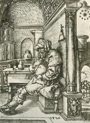 Jacob Meditating on Josephs Dreams, 1532, 1908.