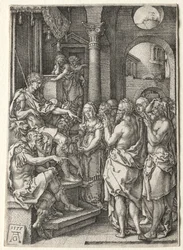 Příběh Susanny: Susanna obviněná z cizoložství, 1555.