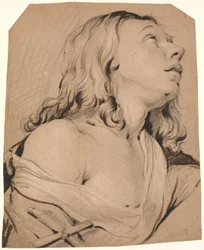 Kajícnice Magdalena, poprsí vpravo