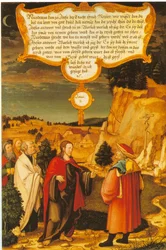 185 Württembersko a Mömpelgard Mömpelgardský oltář Kristus a Nikodém