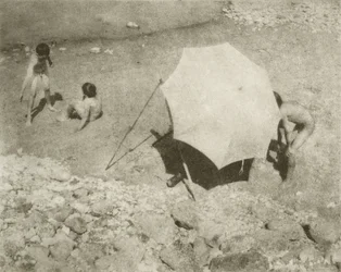 Der Malschirm II, 1909 nebo starší, vytištěno po roce 1911 (hlubotisk)