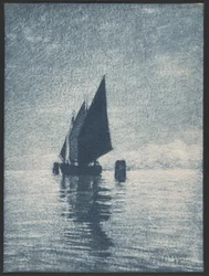 Zakotvená plachetnice