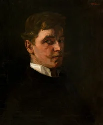 Autoportrét, 1876-1877.