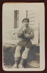 První světová válka: Ukrajina v letech 1914-1916 během invaze německé armády. Portrét muže