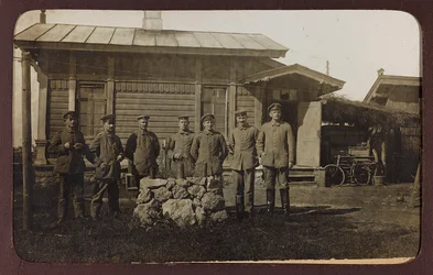 První světová válka: Ukrajina v letech 1914-1916 během invaze německé armády. Skupinový portrét