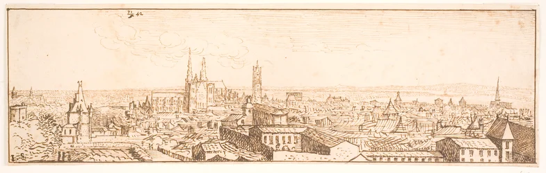 Bordeaux, při pohledu od jihozápadu