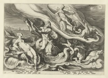 Juno si stěžuje Thetis a Oceanus Ovidiovy metamorfózy (název série)
