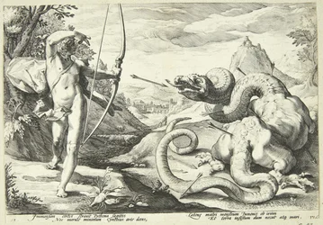 Apollo zabije Pythona