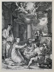 Klanění pastýřů Mary