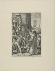 Ecce Homo, deska osmá z Umučení Krista