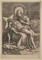 Pietà (Truchlící Panna Marie s mrtvým Kristem na klíně)