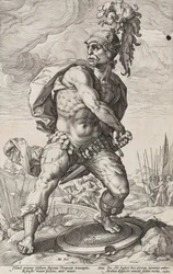 Titus Manlius Torquatus (Římští hrdinové, list 5)