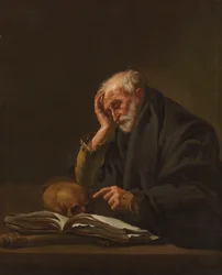 Svatý Jeroným, c. 1621.