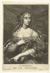 Portrét Louise Françoise de La Baume Le Blanc de la Vallière