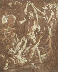 Hercules Killing Cacus,