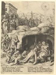 Klanění tří králů, ca. 1585.