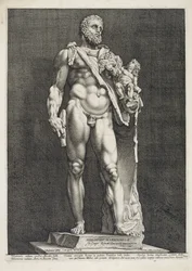 Císař Commodus jako Herkules