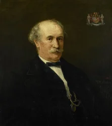 Menno David hrabě z Limburg Stirum (1807-91). Pobočník krále, generálporučík