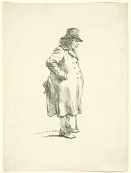Portrét žebráka Hendrika Delbroecka
