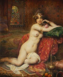 Mimo soutěž - Žena z Orientu, 1919
