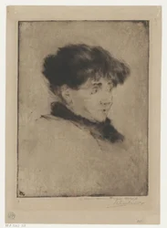 Portrét Evy Gonzalès