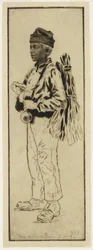 Le ramoneur (Kominík), kolem roku 1890 (lept a suchá jehla)