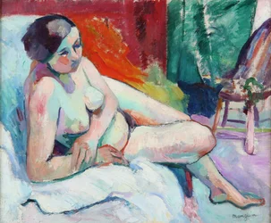 Cikánka v ateliéru, 1906