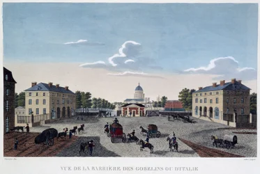 Pohled na Barrière des Gobelins ou d